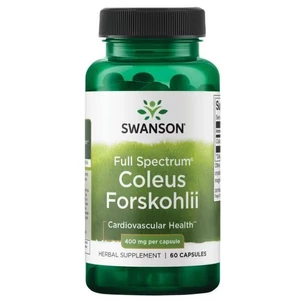 Swanson Coleus forskohlii 400 mg / 60 db