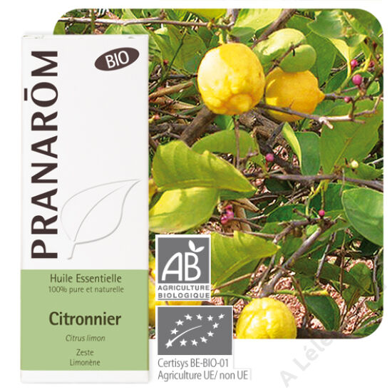 Citrom illóolaj (Citrus Limonum) - BIO - 10 ml